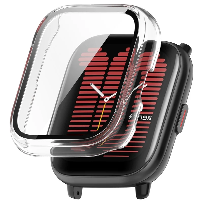 Huami Amazfit Active (A2211) Case with Tempered Glass Film Full Protective Hard Watch Cover