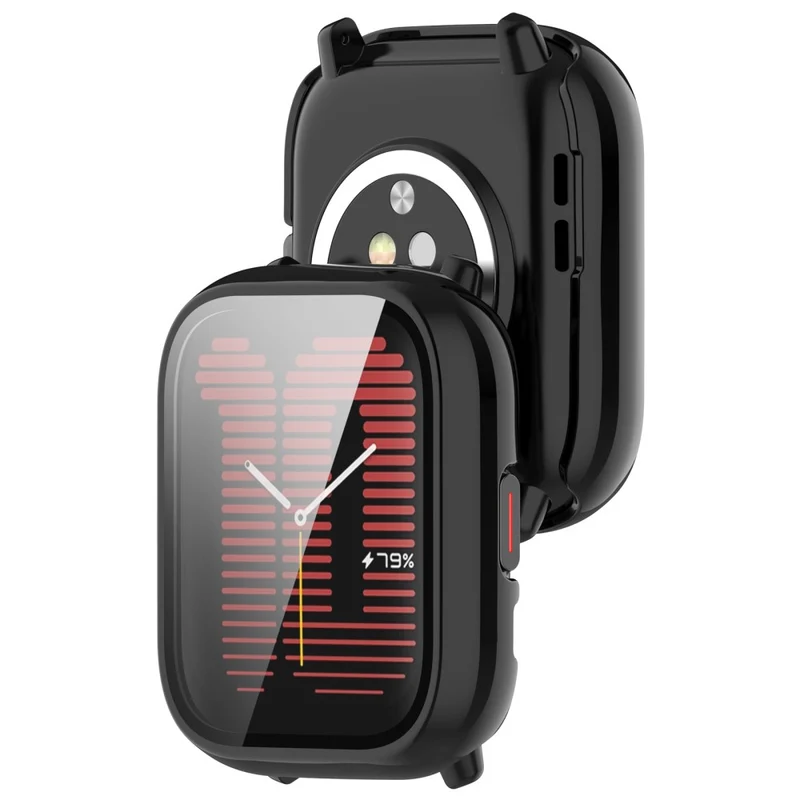 Huami Amazfit Active (A2211) Case with Tempered Glass Film Full Protective Hard Watch Cover