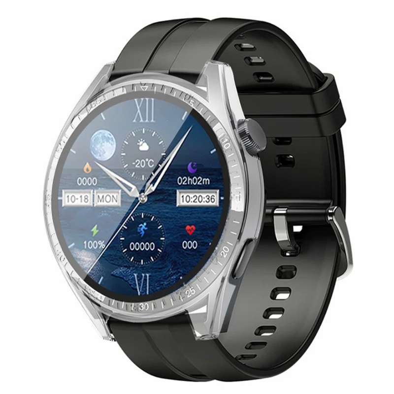 Watch Case for Aigo GT8 Frame Protective Cover with Tempered Glass Screen Film
