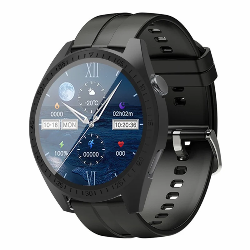 Watch Case for Aigo GT8 Frame Protective Cover with Tempered Glass Screen Film