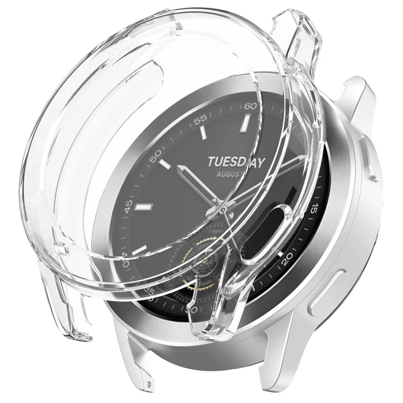 Xiaomi Watch S3 Scratch Resistant Watch Protective Case Electroplating Anti-collision Cover