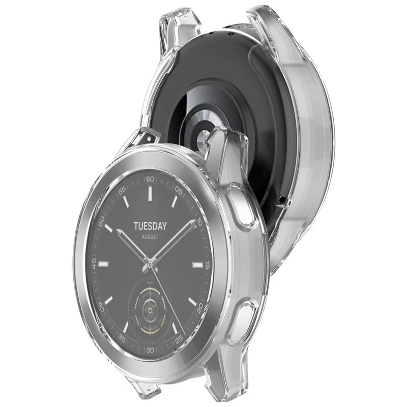 Xiaomi Watch S3 Scratch Resistant Watch Protective Case Electroplating Anti-collision Cover