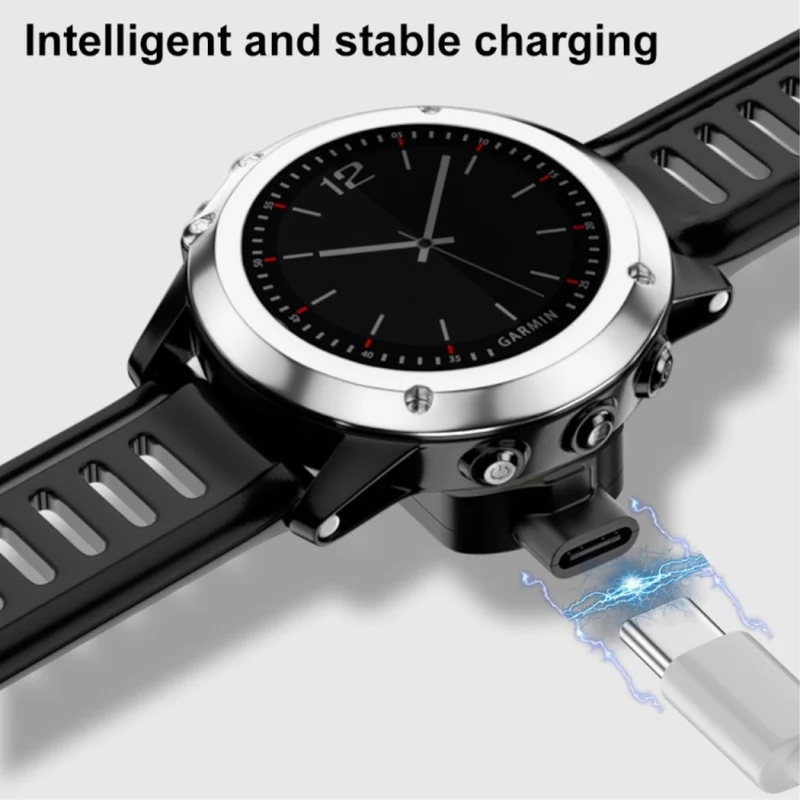 Garmin Universal Type-C Port Charger Adapter Smart Watch Charging Converter