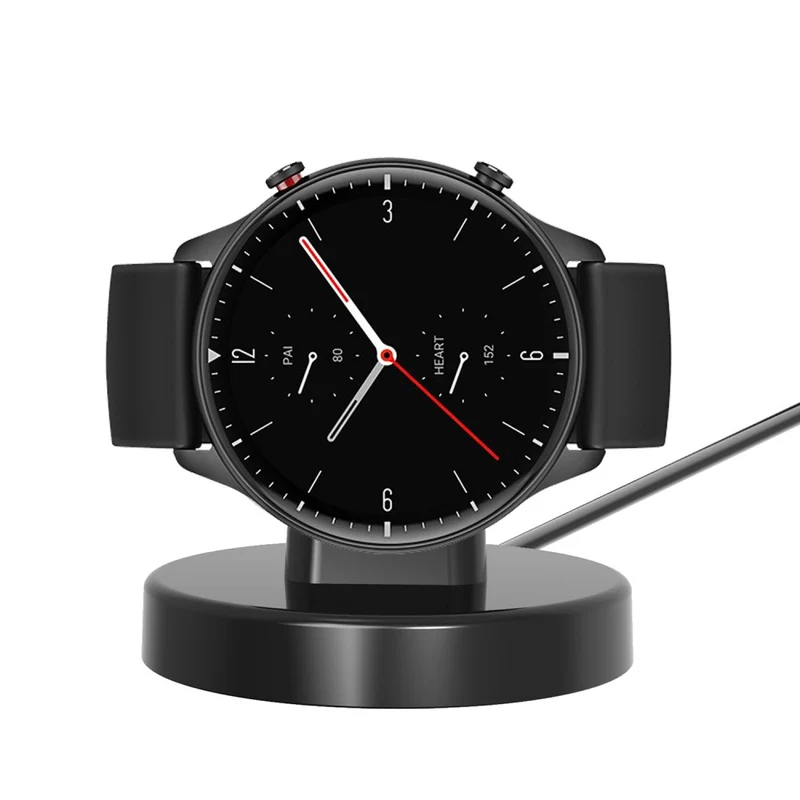Huami Amazfit Active / Active Edge / Bip 3 / 3 Pro USB Charging Stand with Cordless Mini Smart Watch Charger