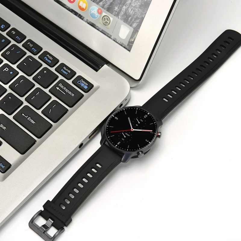 USB Charging Base for Huami Amazfit GTR Mini / GTS 4 Mini / Bip 3 / 3 Pro Cordless Charging Pad Smart Watch Charger
