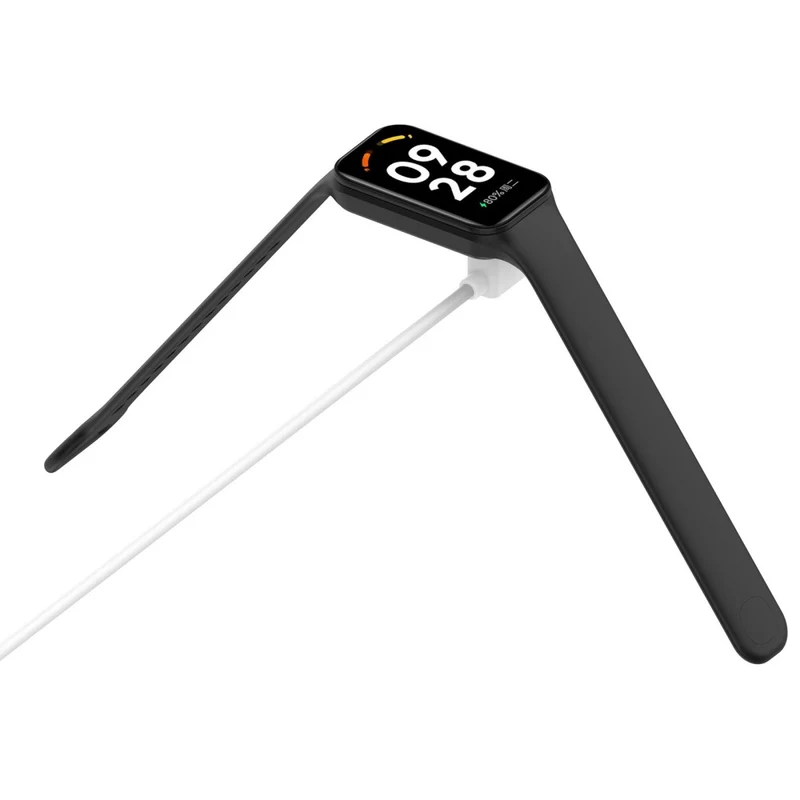Xiaomi Smart Band 8 Active / 8 Pro / Redmi Band 2 Smart Watch Charger Magnetic USB Charging Cable - 100cm / 100cm / Black