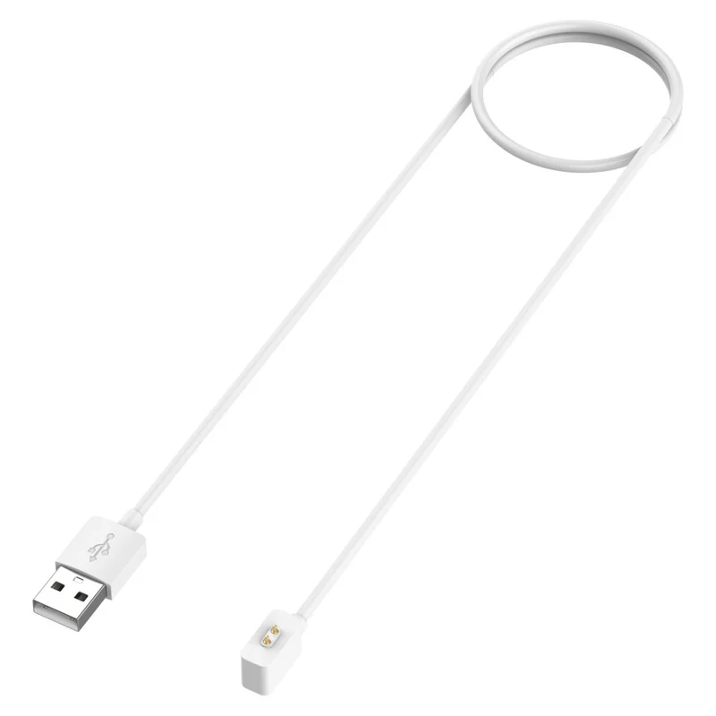 Xiaomi Smart Band 8 Active / 8 Pro / Redmi Band 2 Smart Watch Charger Magnetic USB Charging Cable - 100cm / 100cm / Black