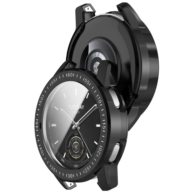 Xiaomi Watch S3 Scratch Resistant Watch Protective Case Electroplating Anti-drop Cover
