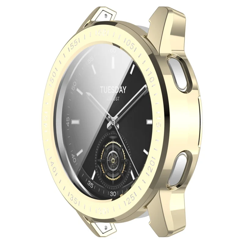 Xiaomi Watch S3 Scratch Resistant Watch Protective Case Electroplating Anti-drop Cover
