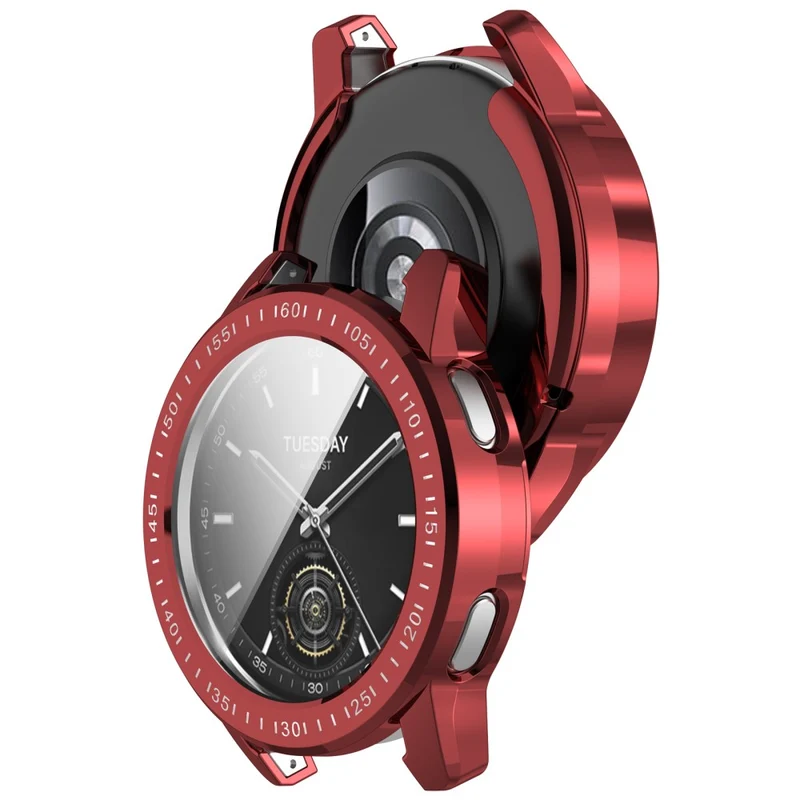 Xiaomi Watch S3 Scratch Resistant Watch Protective Case Electroplating Anti-drop Cover