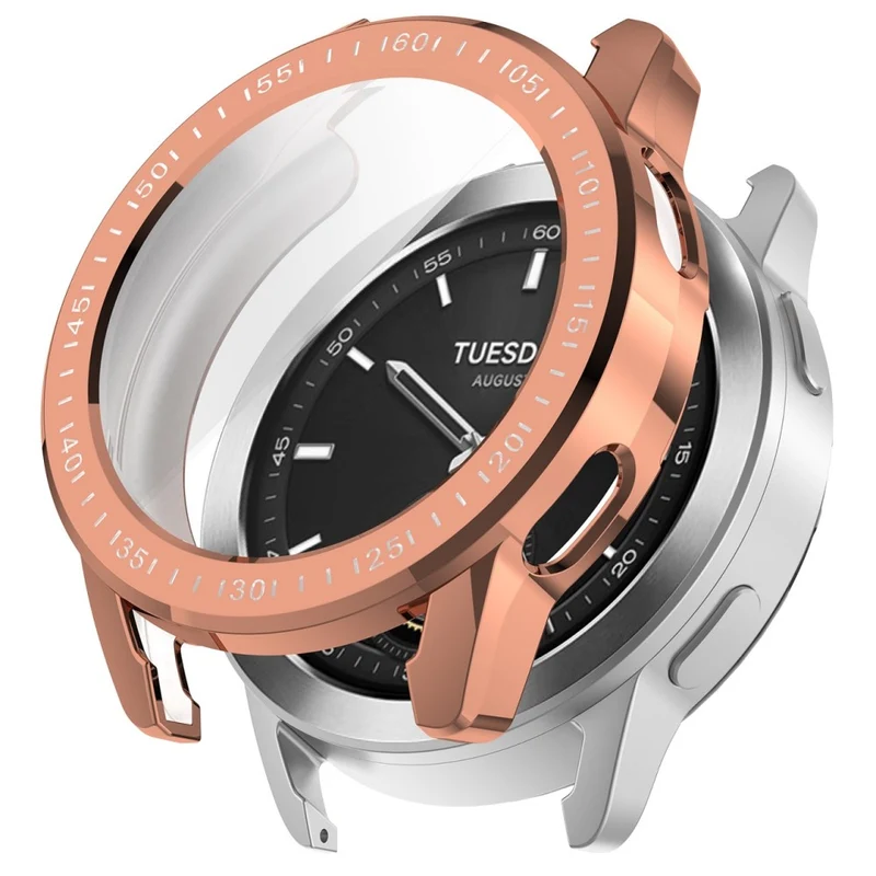 Xiaomi Watch S3 Scratch Resistant Watch Protective Case Electroplating Anti-drop Cover