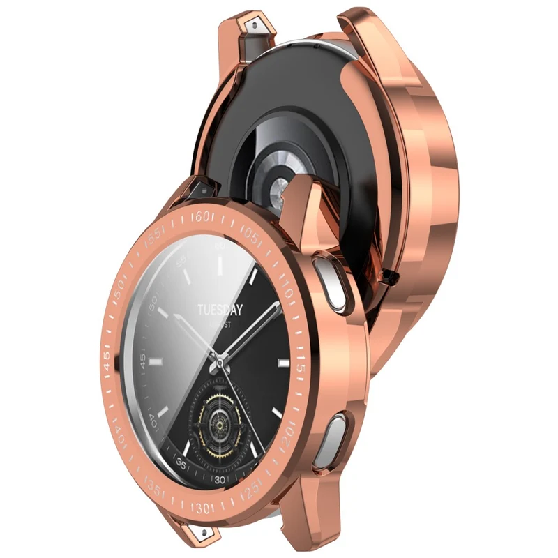 Xiaomi Watch S3 Scratch Resistant Watch Protective Case Electroplating Anti-drop Cover