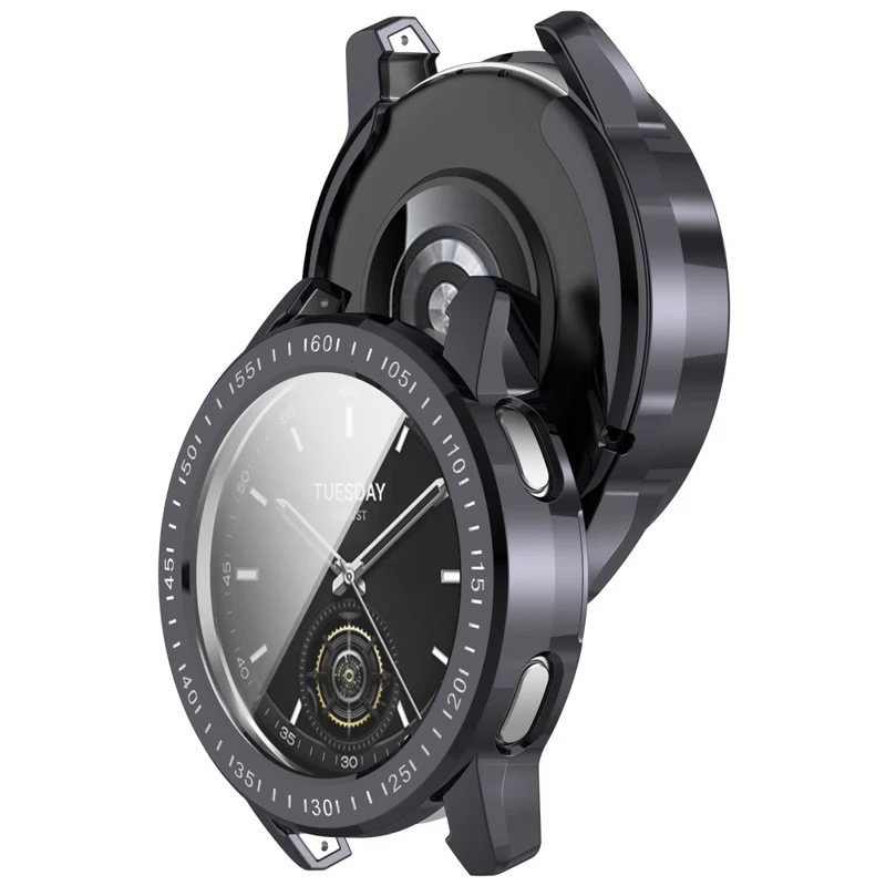 Xiaomi Watch S3 Scratch Resistant Watch Protective Case Electroplating Anti-drop Cover