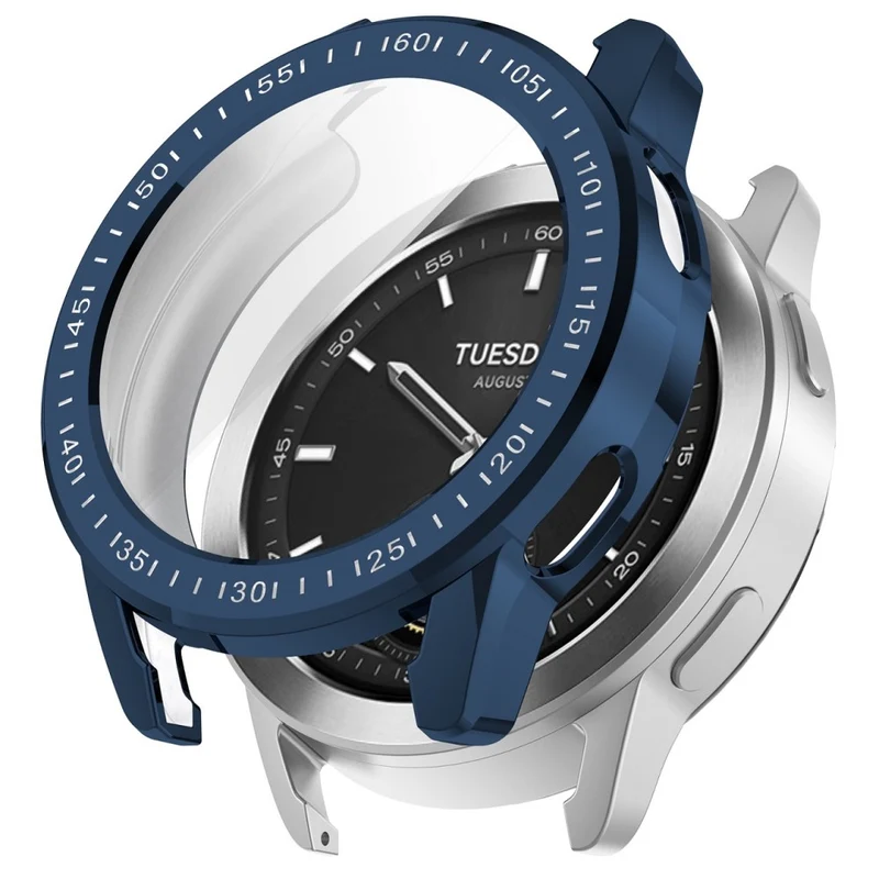 Xiaomi Watch S3 Scratch Resistant Watch Protective Case Electroplating Anti-drop Cover