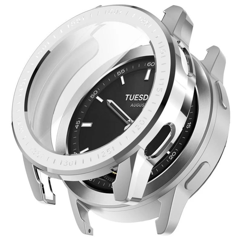 Xiaomi Watch S3 Scratch Resistant Watch Protective Case Electroplating Anti-drop Cover