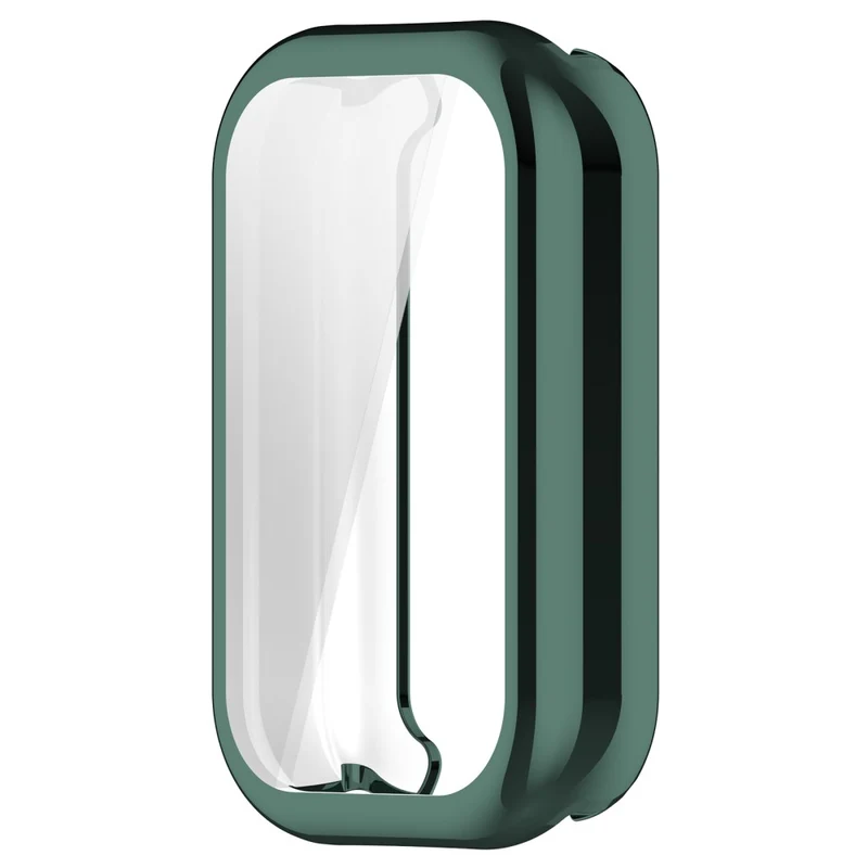 Xiaomi Smart Band 8 Active / Redmi Band 2 Flexible Watch Case Electroplating Frame Cover - Electroplating Black