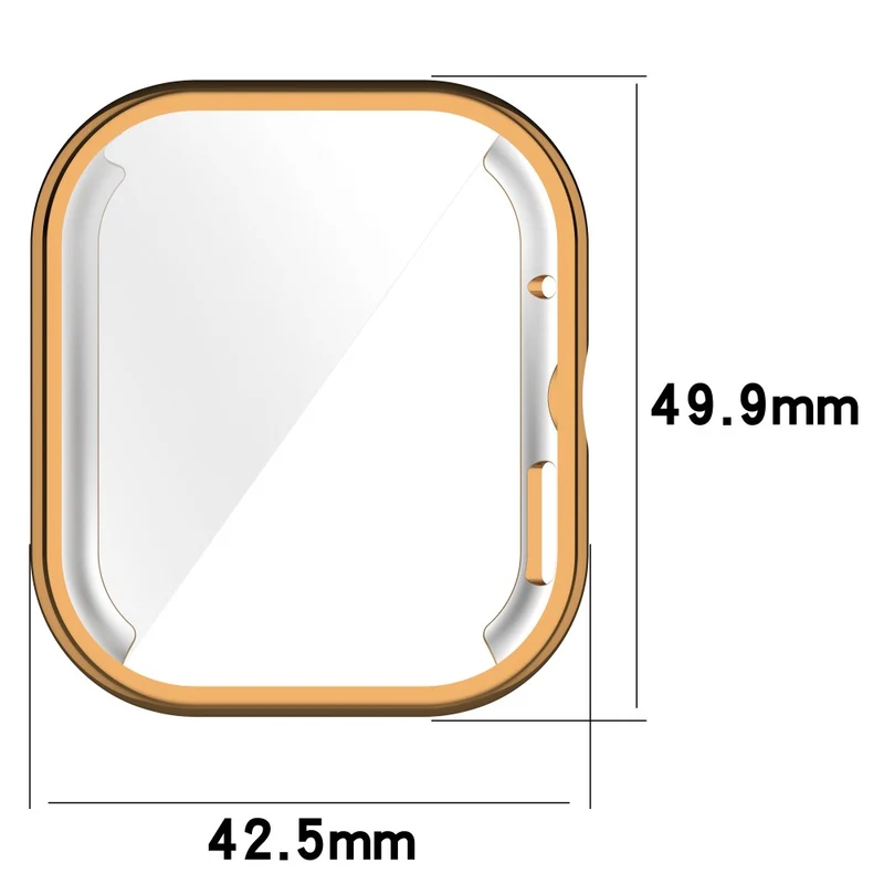 Xiaomi Redmi Watch 4 Scratch Resistant Watch Protective Case Transparent Anti-collision Frame