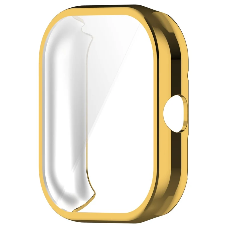 Xiaomi Redmi Watch 4 Scratch Resistant Watch Protective Case Electroplating Anti-drop Frame - Rose Gold