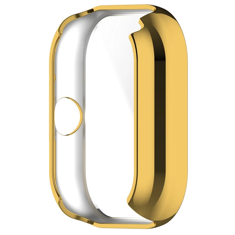 Xiaomi Redmi Watch 4 Scratch Resistant Watch Protective Case Electroplating Anti-drop Frame - Rose Gold