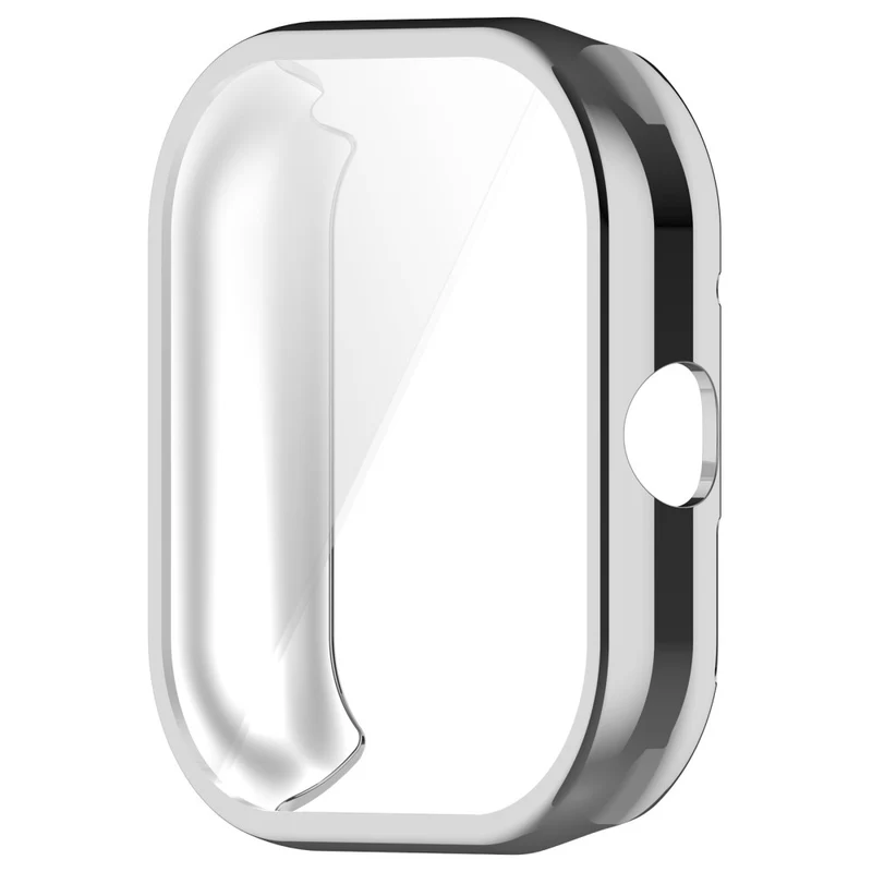 Xiaomi Redmi Watch 4 Scratch Resistant Watch Protective Case Electroplating Anti-drop Frame - Rose Gold