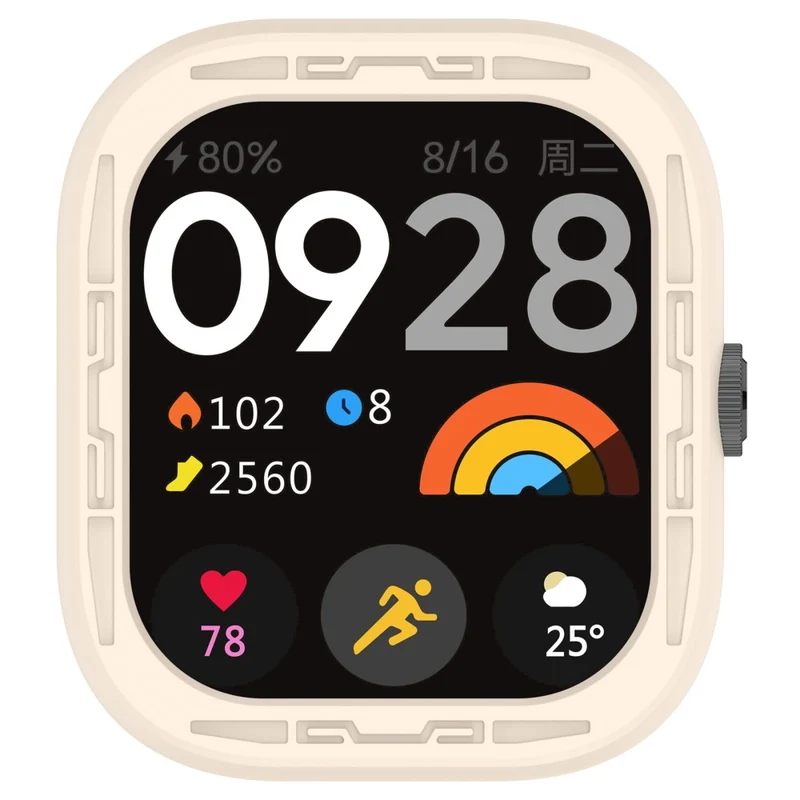 Xiaomi RedMi Watch 4 Silicone Protective Cover Watch Case