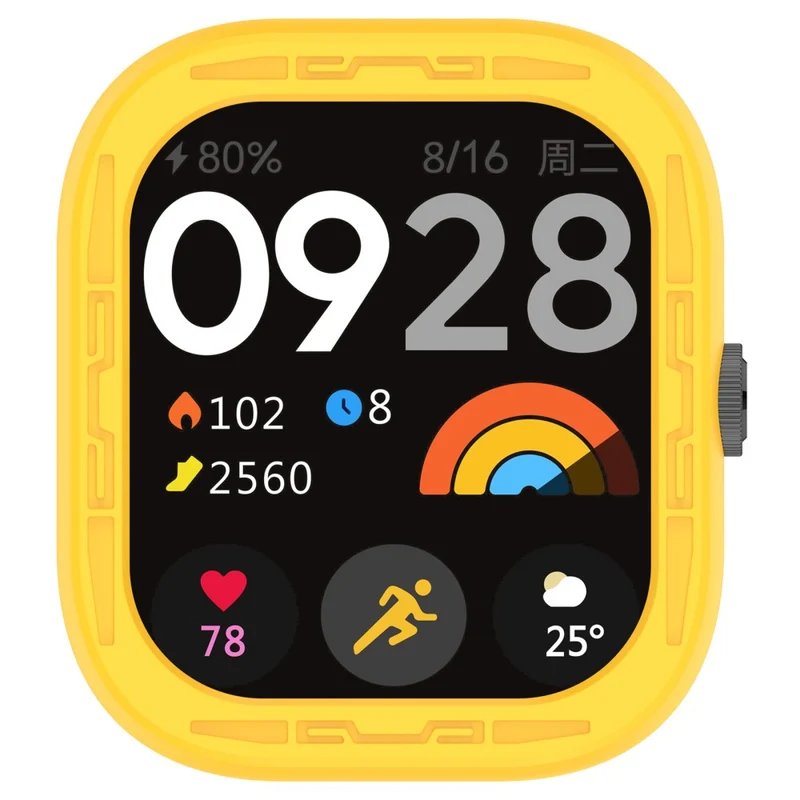 Xiaomi RedMi Watch 4 Silicone Protective Cover Watch Case