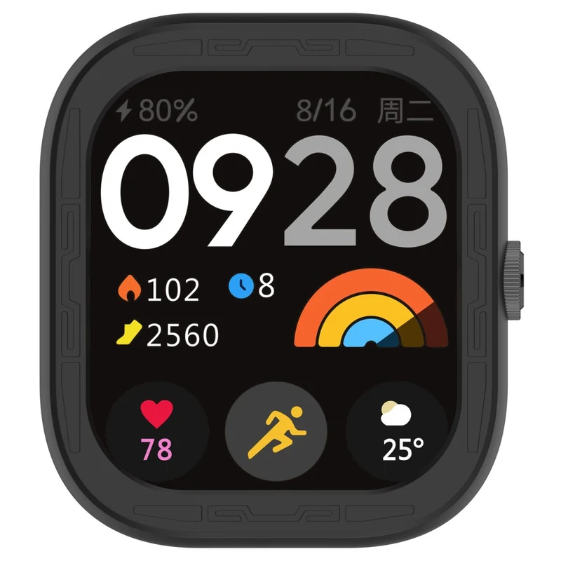 Xiaomi RedMi Watch 4 Silicone Protective Cover Watch Case