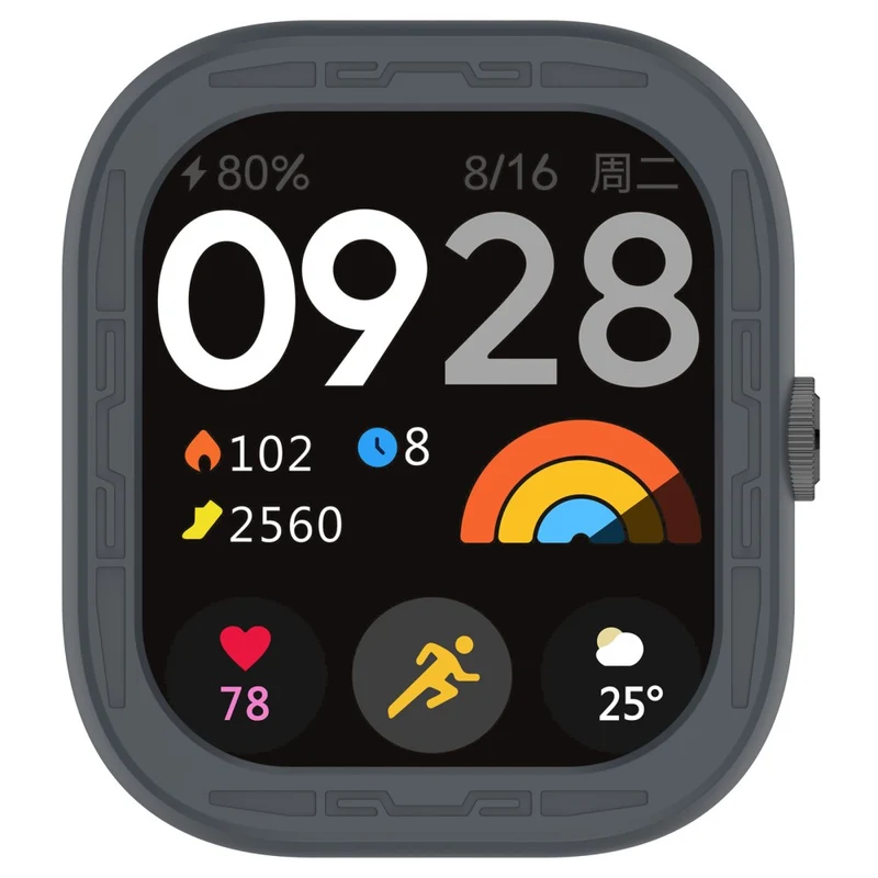 Xiaomi RedMi Watch 4 Silicone Protective Cover Watch Case