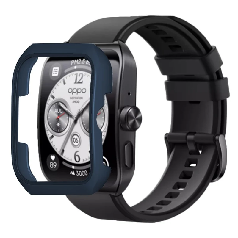 Oppo Watch 4 Pro Watch Frame Case Scratch-proof Hard Impact-Resistant Protective Cover