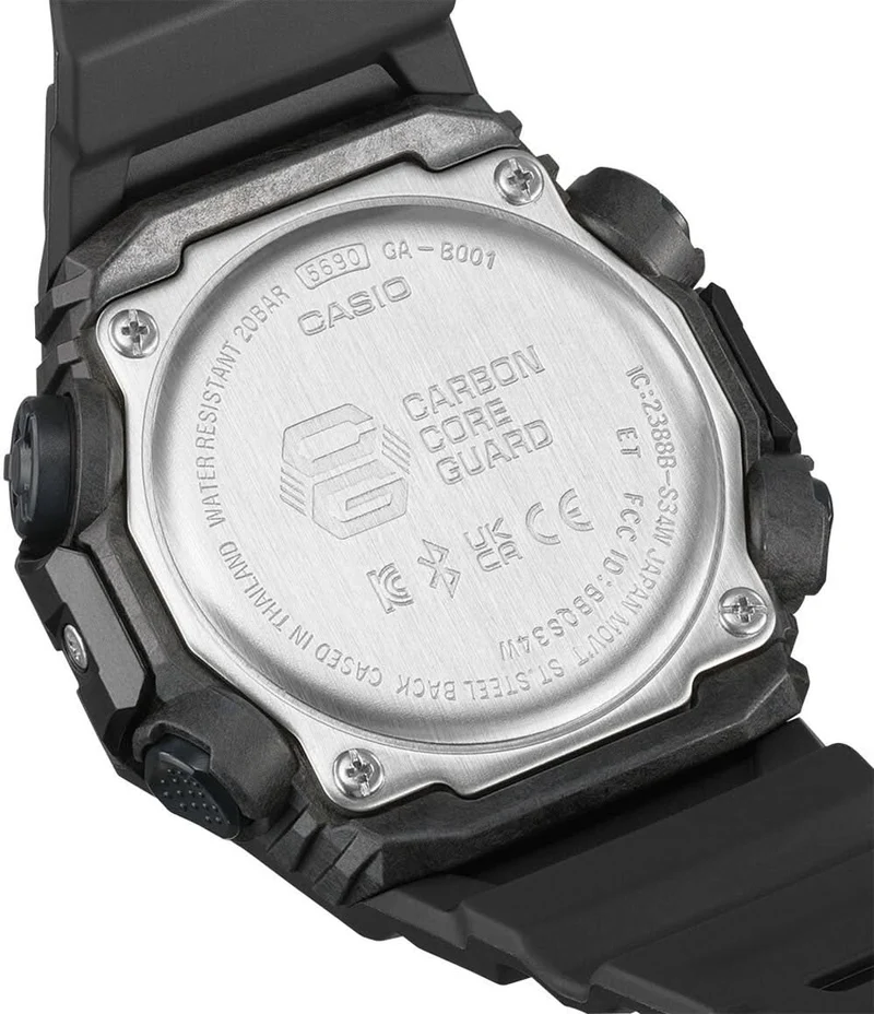 Casio G-SHOCK GA-B001-1AER Herrenuhr • Stoßfest & Bluetooth •