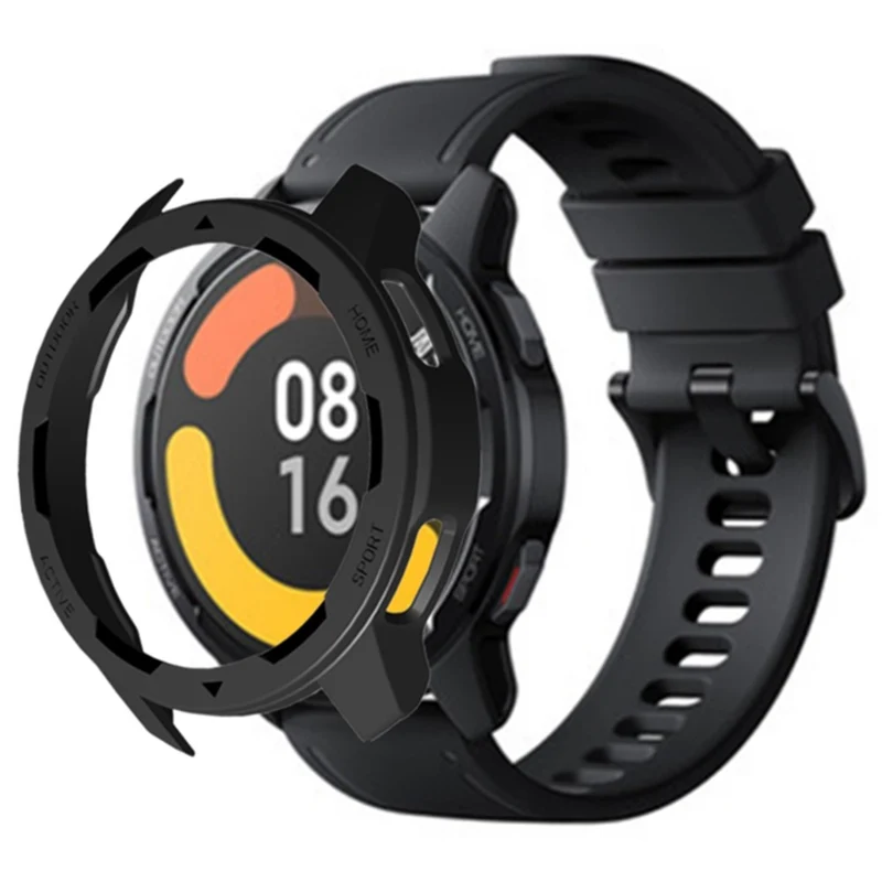 Xiaomi Watch S1 Active / Watch Color 2 Protective Cover Bump Resistant Watch Case Hollow Frame