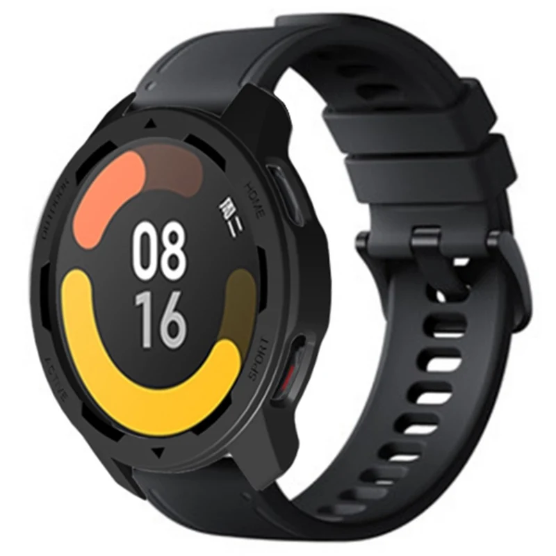 Xiaomi Watch S1 Active / Watch Color 2 Protective Cover Bump Resistant Watch Case Hollow Frame