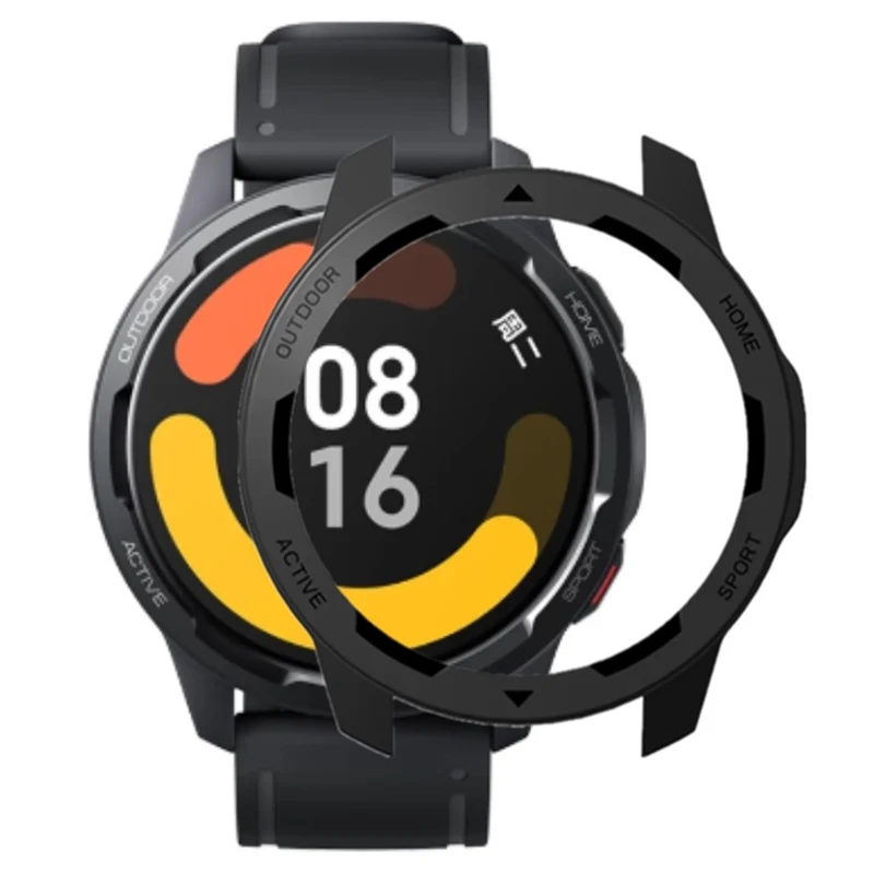 Xiaomi Watch S1 Active / Watch Color 2 Protective Cover Bump Resistant Watch Case Hollow Frame