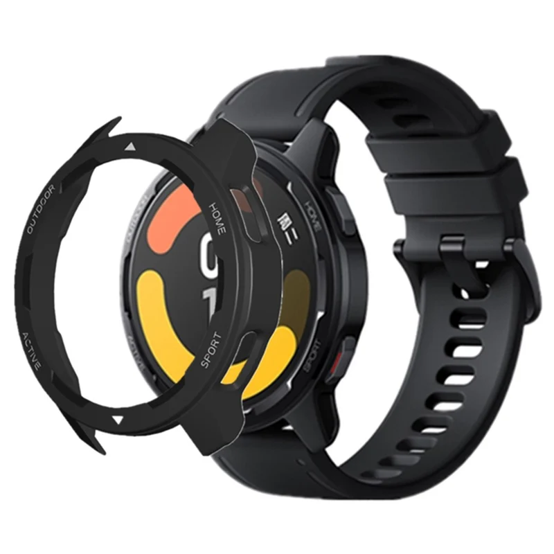 Xiaomi Watch S1 Active / Watch Color 2 Protective Cover Bump Resistant Watch Case Hollow Frame