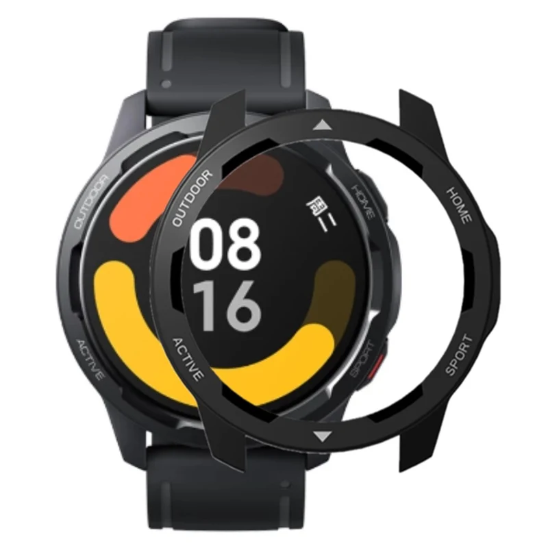 Xiaomi Watch S1 Active / Watch Color 2 Protective Cover Bump Resistant Watch Case Hollow Frame