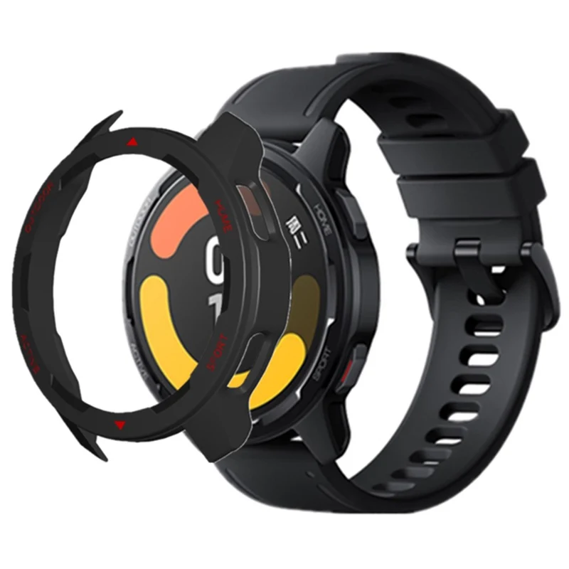 Xiaomi Watch S1 Active / Watch Color 2 Protective Cover Bump Resistant Watch Case Hollow Frame