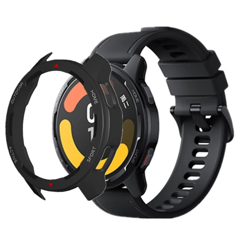 Xiaomi Watch S1 Active / Watch Color 2 Protective Cover Bump Resistant Watch Case Hollow Frame