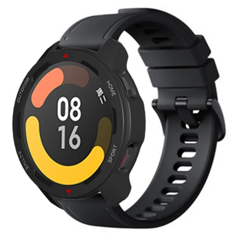 Xiaomi Watch S1 Active / Watch Color 2 Protective Cover Bump Resistant Watch Case Hollow Frame