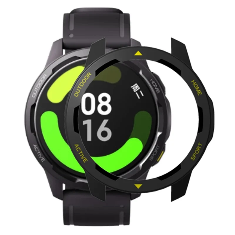 Xiaomi Watch S1 Active / Watch Color 2 Protective Cover Bump Resistant Watch Case Hollow Frame