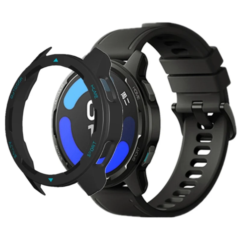Xiaomi Watch S1 Active / Watch Color 2 Protective Cover Bump Resistant Watch Case Hollow Frame
