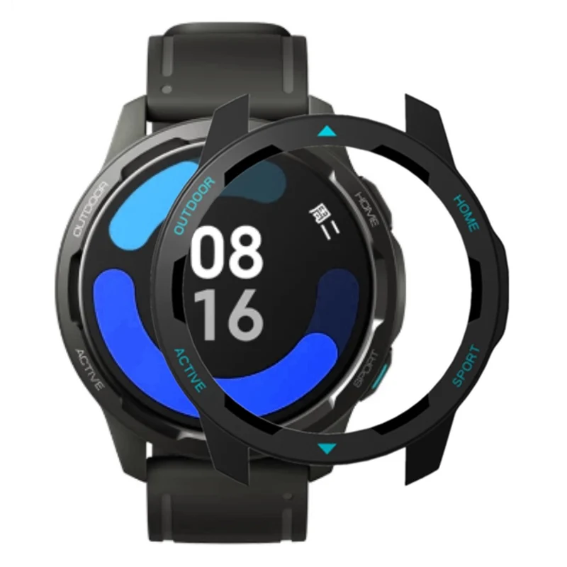 Xiaomi Watch S1 Active / Watch Color 2 Protective Cover Bump Resistant Watch Case Hollow Frame