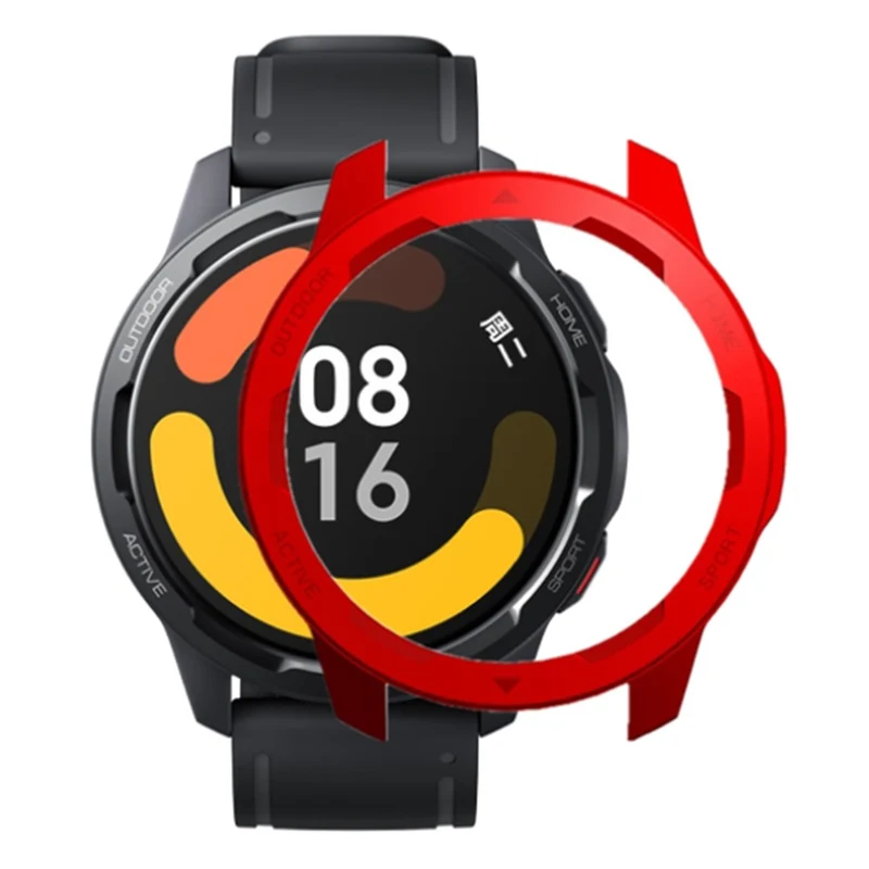 Xiaomi Watch S1 Active / Watch Color 2 Protective Cover Bump Resistant Watch Case Hollow Frame