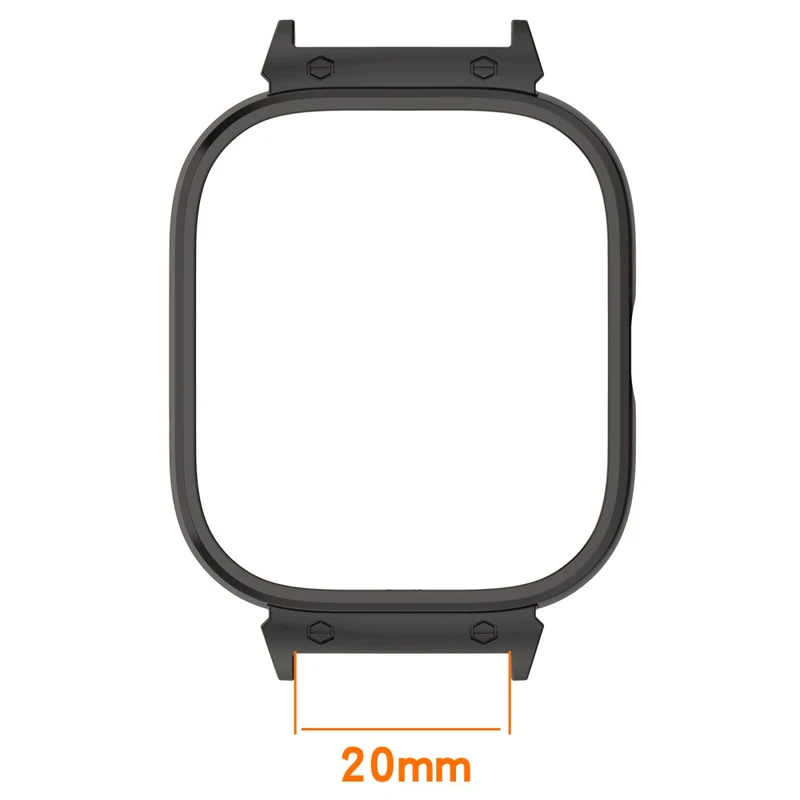 Xiaomi Redmi Watch 4 Case Drop-Resistant Metal Watch Cover, 20mm