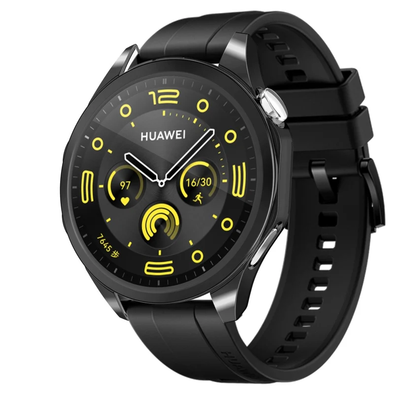 Huawei Watch GT 4 46mm Watch Case Flexible Scratch-resistant Electroplating Protector Cover
