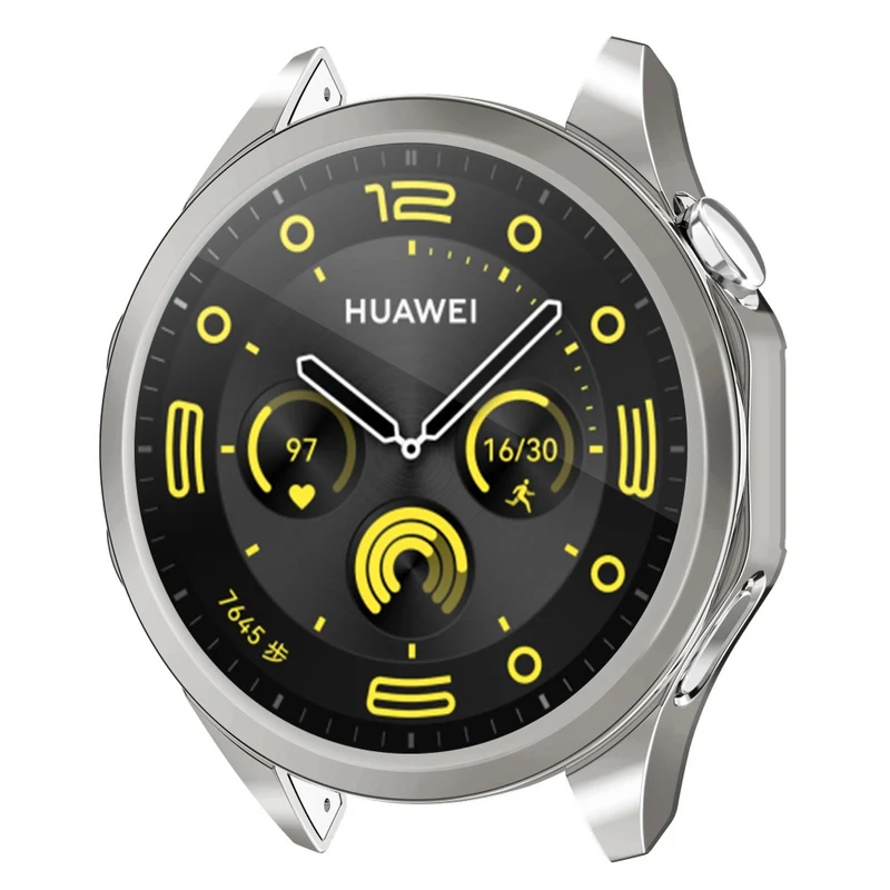 Huawei Watch GT 4 46mm Watch Case Flexible Scratch-resistant Electroplating Protector Cover