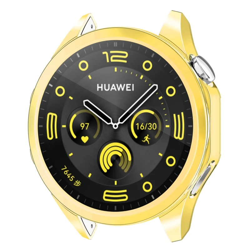 Huawei Watch GT 4 46mm Watch Case Flexible Scratch-resistant Electroplating Protector Cover