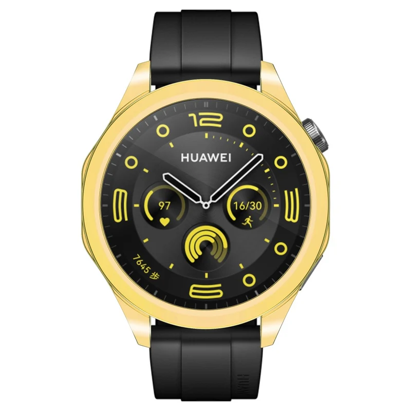 Huawei Watch GT 4 46mm Watch Case Flexible Scratch-resistant Electroplating Protector Cover