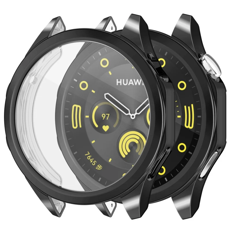 Huawei Watch GT 4 46mm Watch Case Flexible Scratch-resistant Electroplating Protector Cover