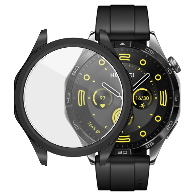 Huawei Watch GT 4 46mm Watch Case Flexible Scratch-resistant Electroplating Protector Cover