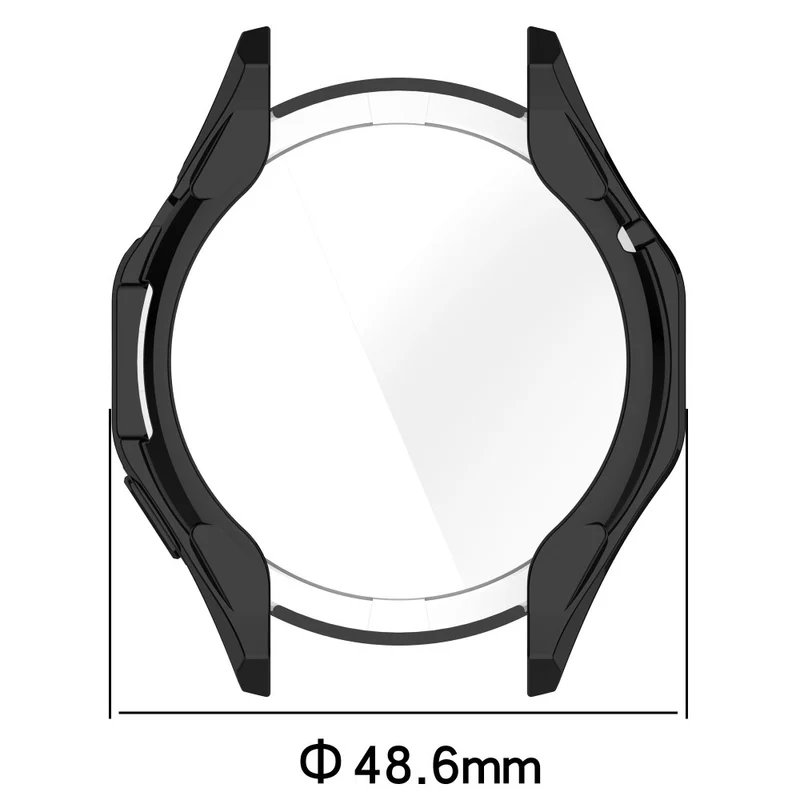 Huawei Watch GT 4 46mm Watch Protective Cover Full Coverage Electroplating Flexible Case